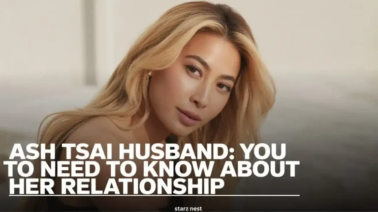 Ash Tsai Husband: You Need to Know About Her Relationship